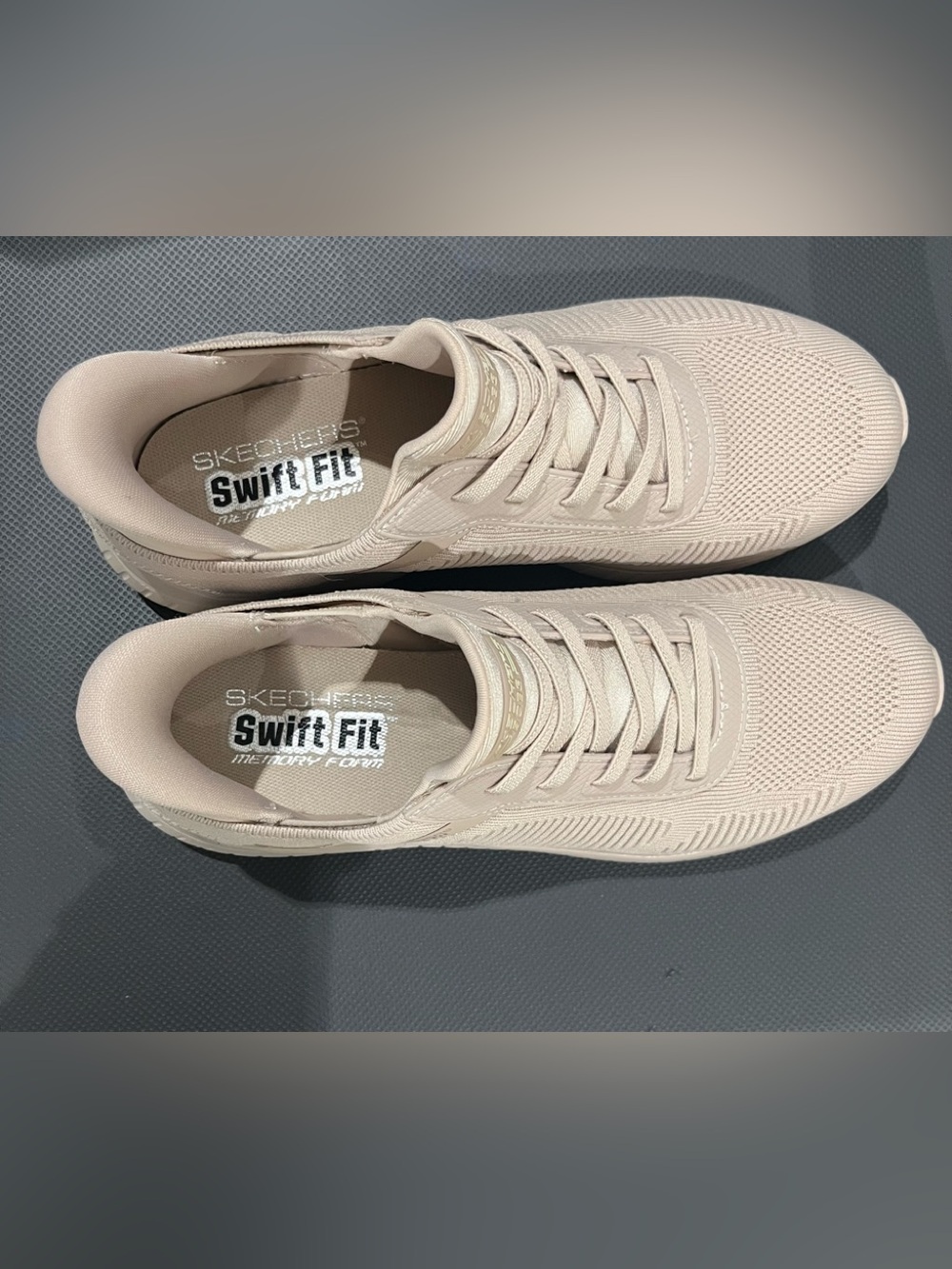 Skechers Women’s Swift Fit Slip-in Sneakers — Light Taupe - Picture 2 of 3